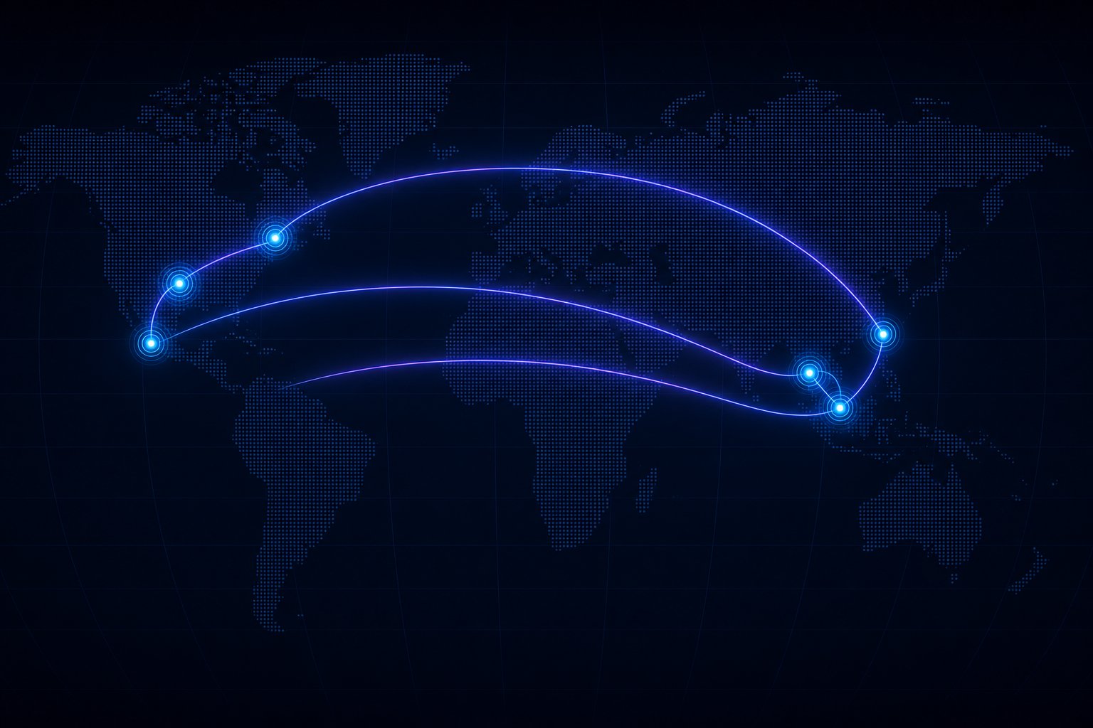 Global deployment map — Vietnam, Mexico, United States, Taiwan, Thailand
