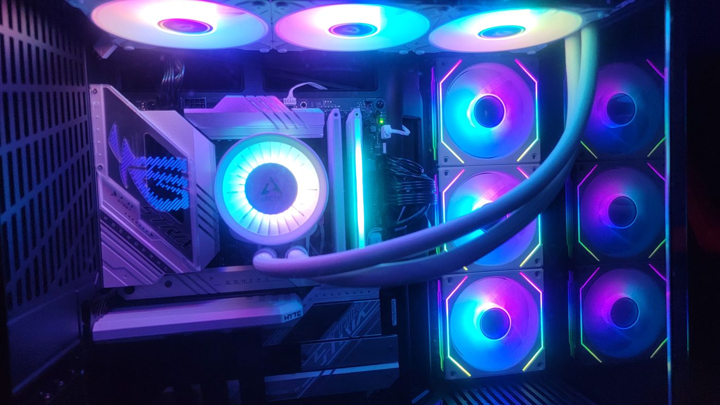 Watercooled PC build