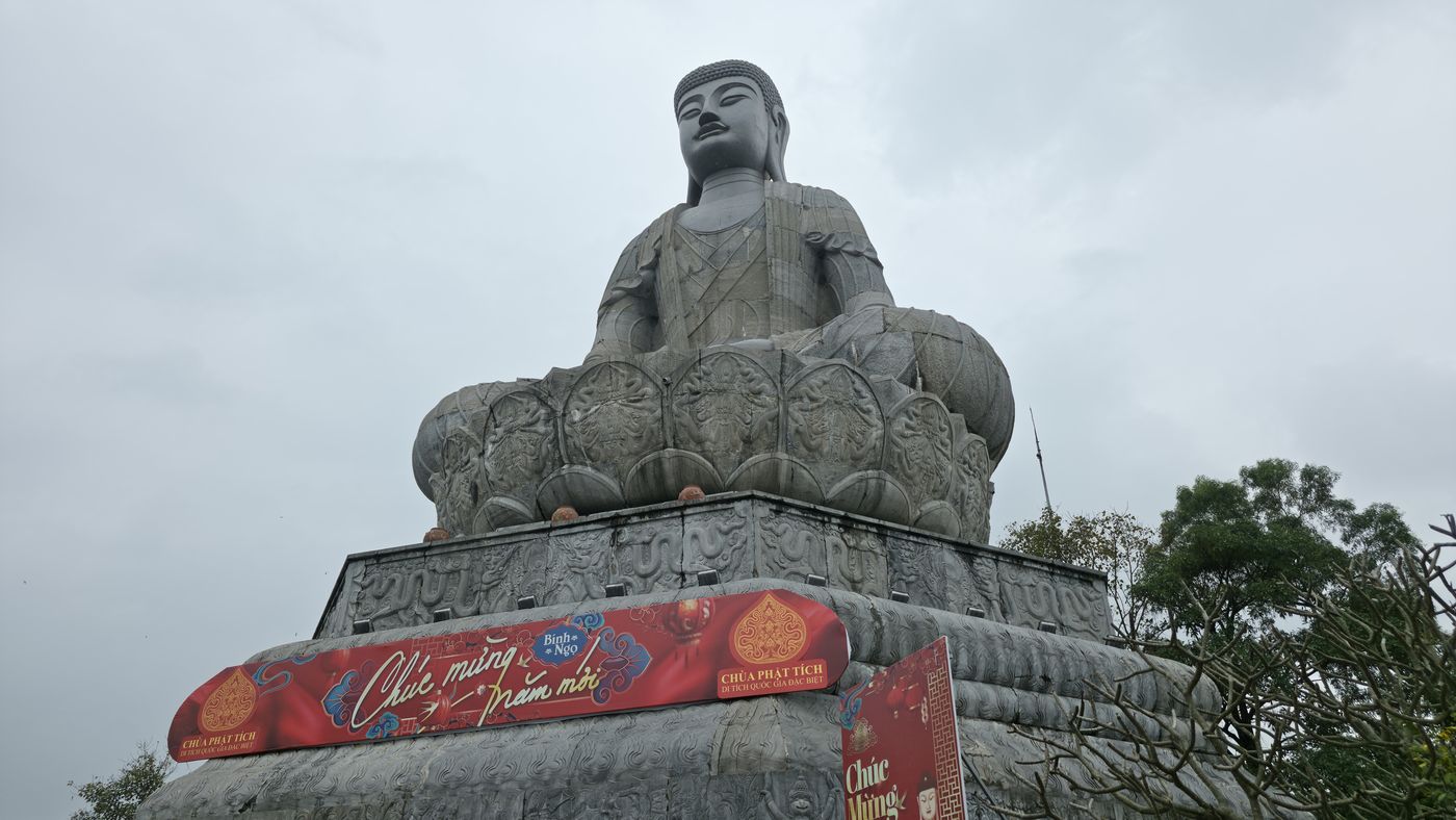 Stone Buddha statue